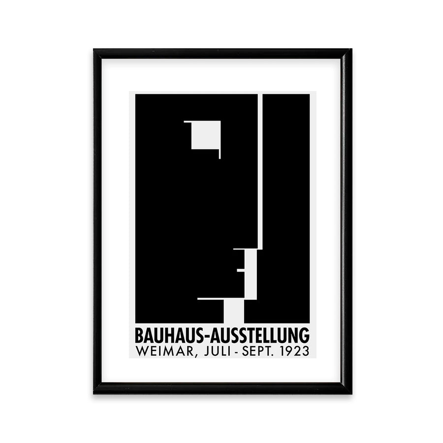Cuadro con marco Bauhaus Weimar Poster