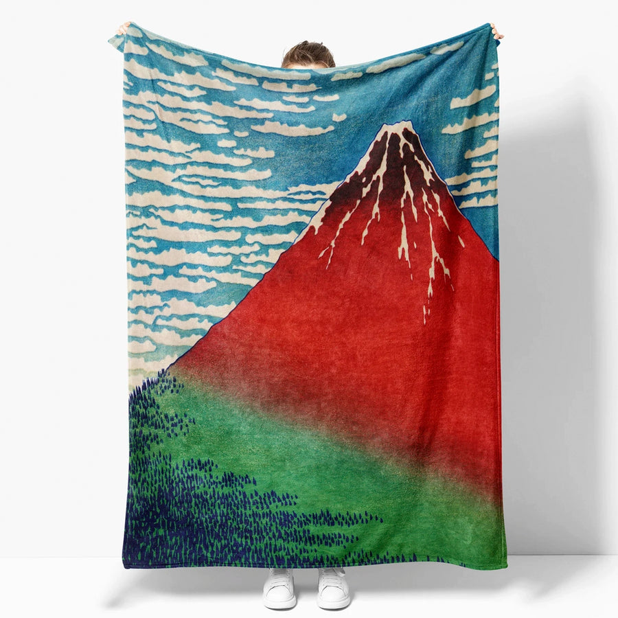 Red Mountain Fuji - Hokusai