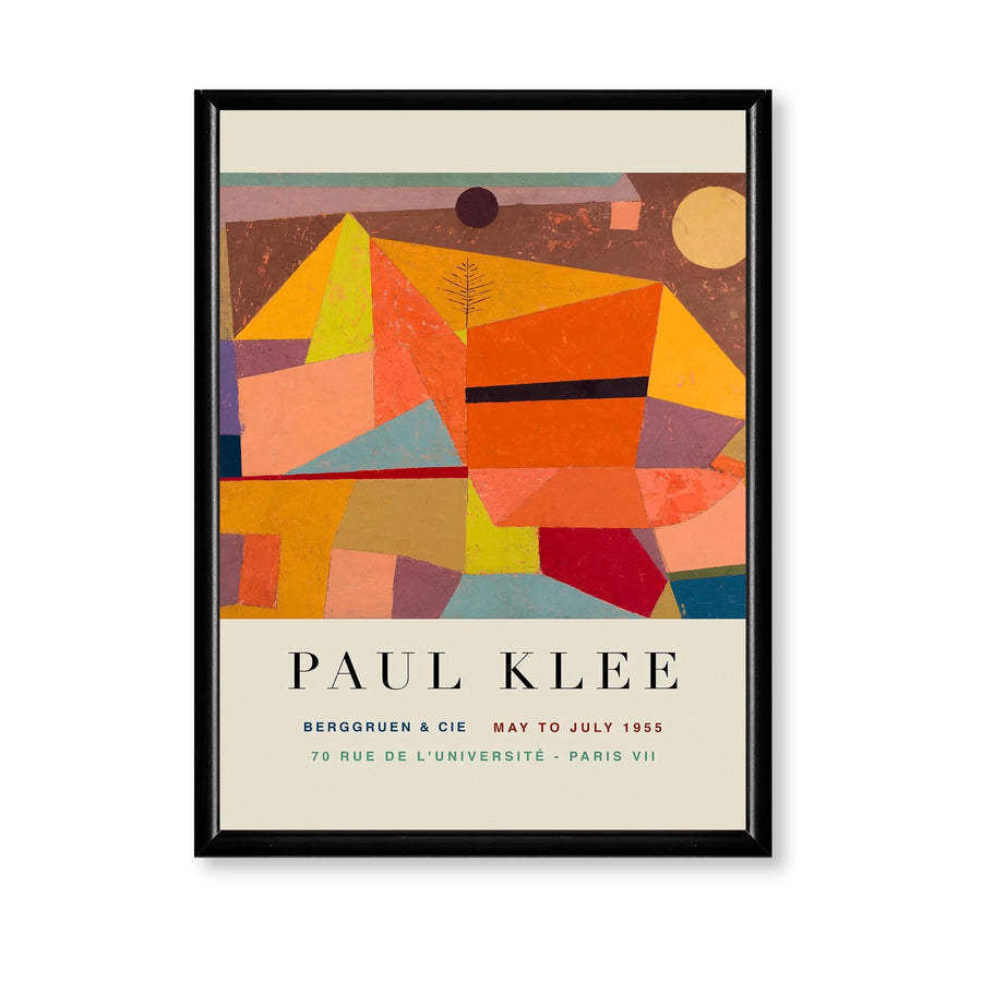 Joyful Mountain Landscape - Paul Klee
