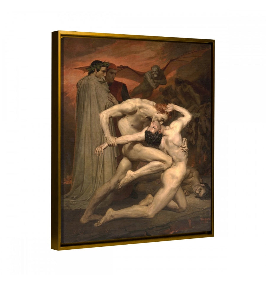 Dante y Virgilio en el Infierno - Bouguereau