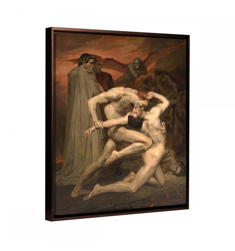 Dante y Virgilio en el Infierno - Bouguereau