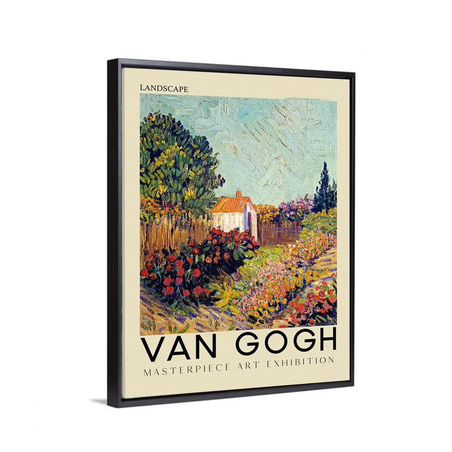 Cuadro Paisaje de Van Gogh Canvas de Arte