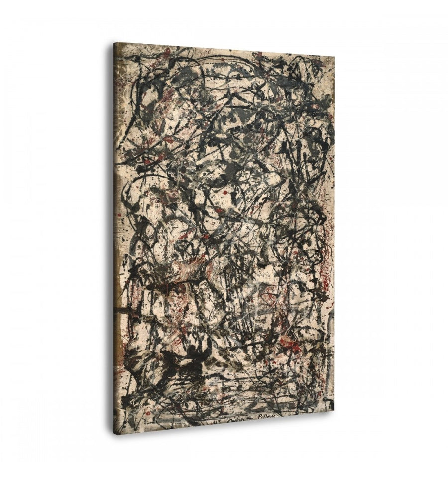 Enchanted Forest -  Jackson Pollock pared blanca
