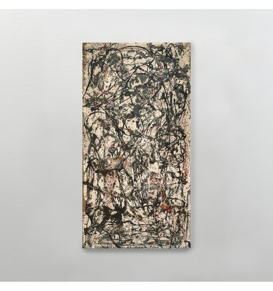 Enchanted Forest -  Jackson Pollock pared gris