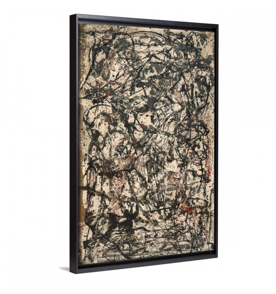 Enchanted Forest -  Jackson Pollock marco negro