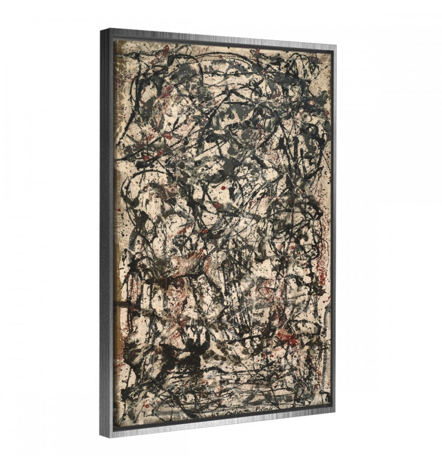 Enchanted Forest -  Jackson Pollock marco plata