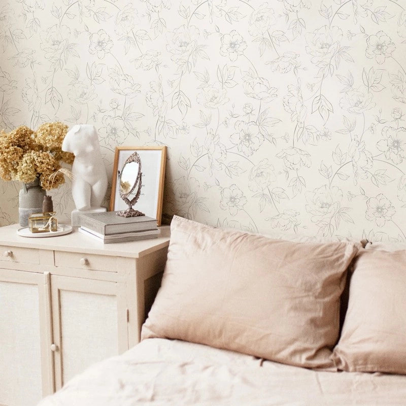 Papel tapiz wallpaper removible elegante para el hogar