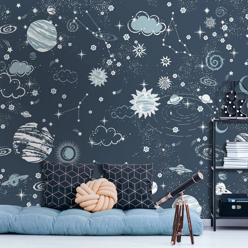 mural del espacio decorativo para niños