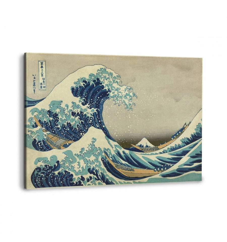 Gran Ola de Kanagawa - Hokusai cuadro decorativo