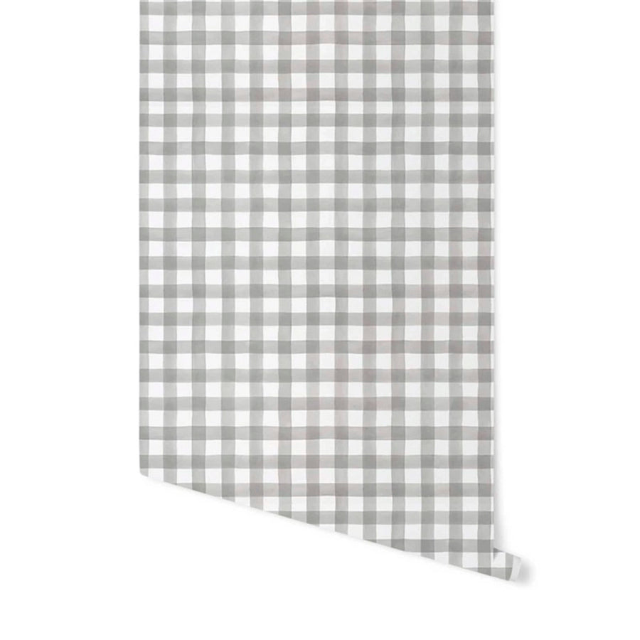 Gray Watercolor Grid