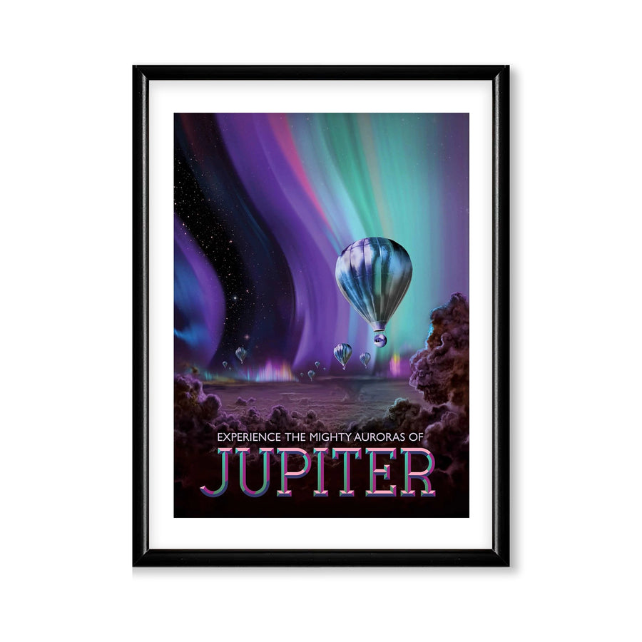 POSTER CON MARCO Jupiter Space Tourism NASA