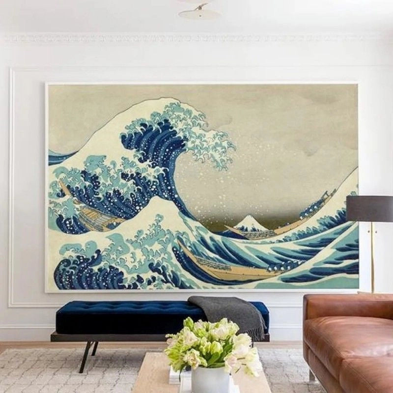 La Gran Ola de Kanagawa - Katsushika Hokusai