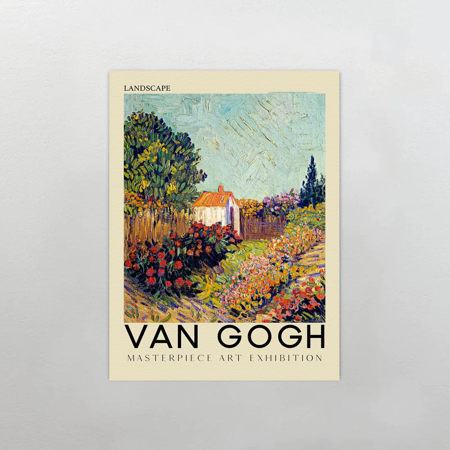 Cuadro Paisaje de Van Gogh Canvas de Arte