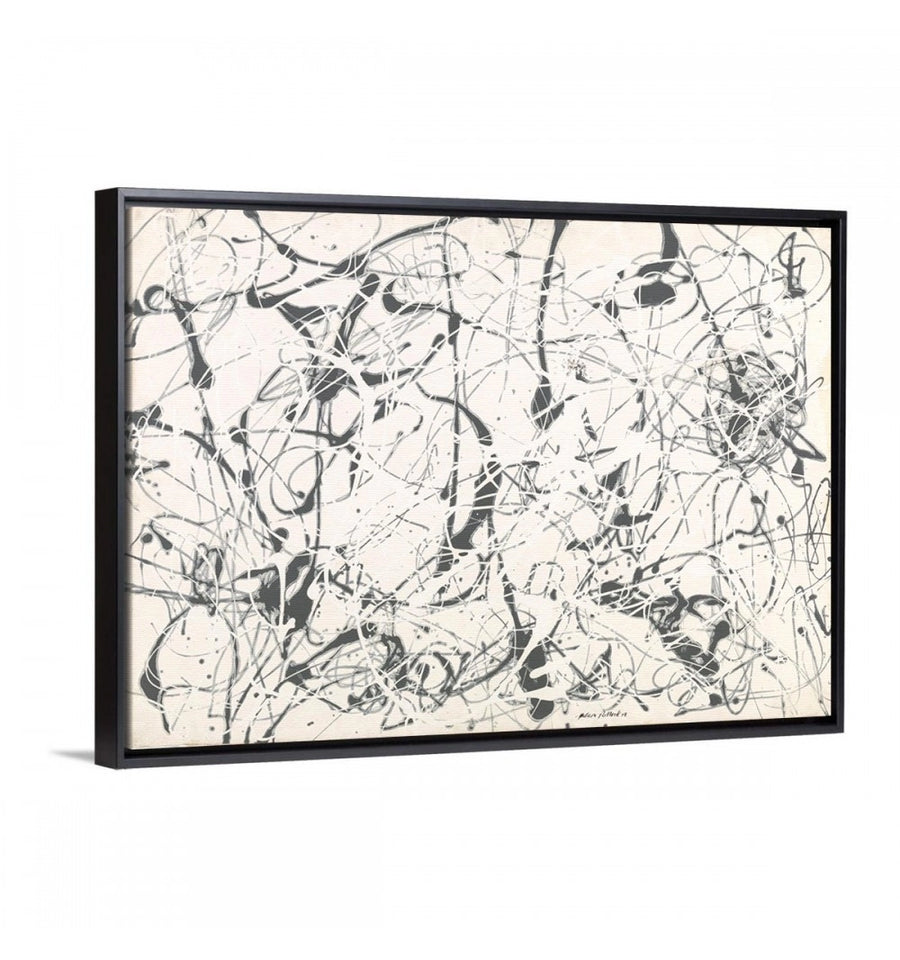No. 23 - Jackson Pollock marco negro