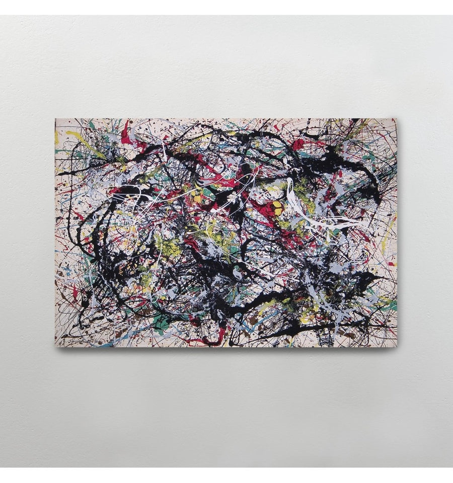 No. 34 - Jackson Pollock pared gris