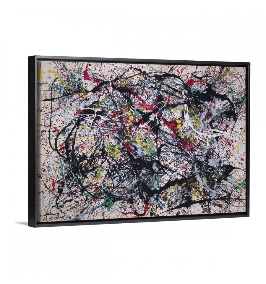 No. 34 - Jackson Pollock marco negro
