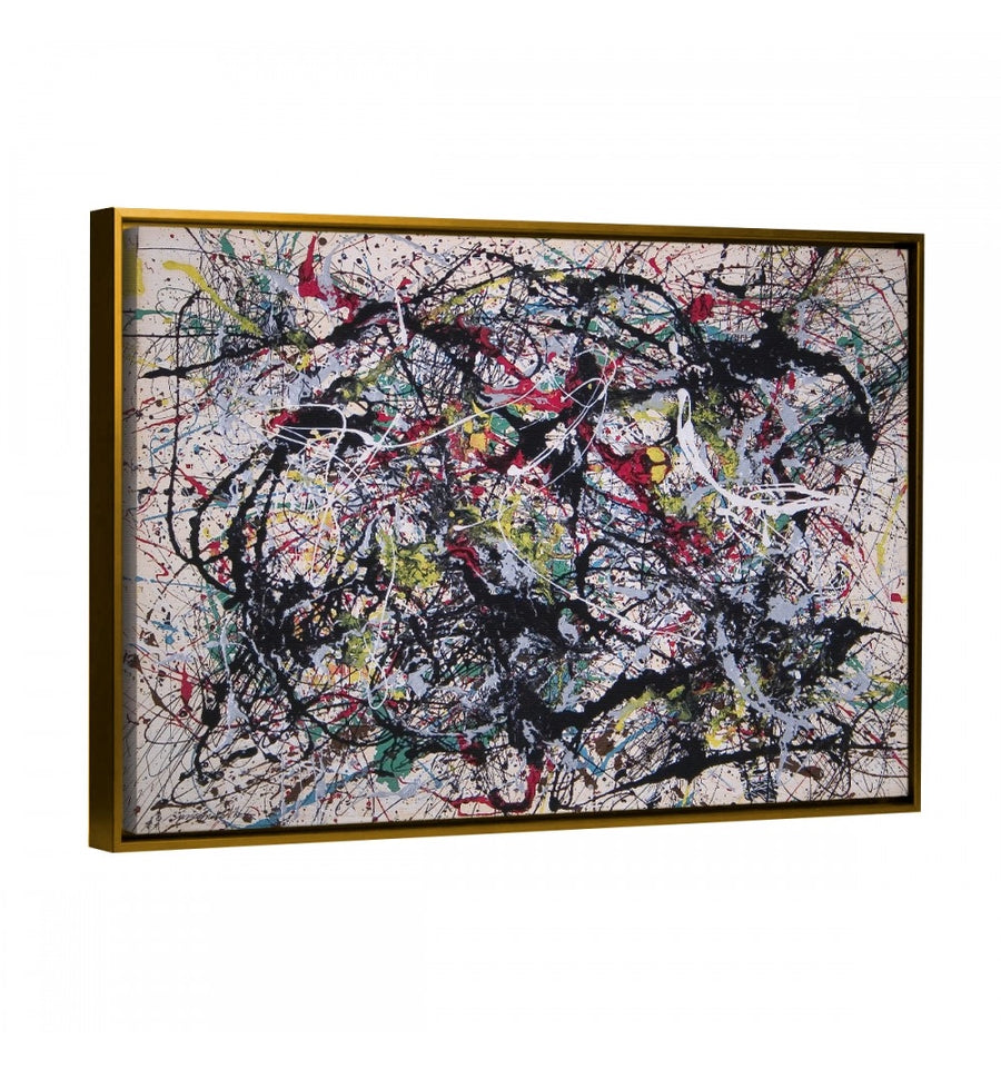 No. 34 - Jackson Pollock marco dorado