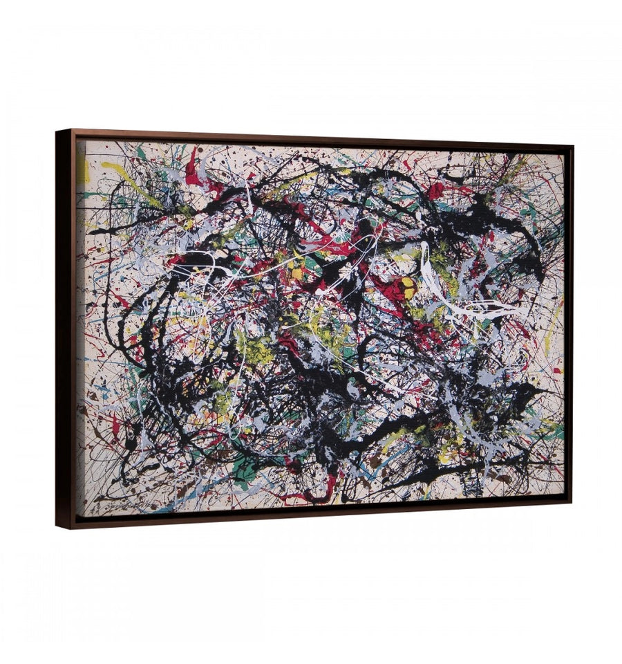 No. 34 - Jackson Pollock marco chocolate