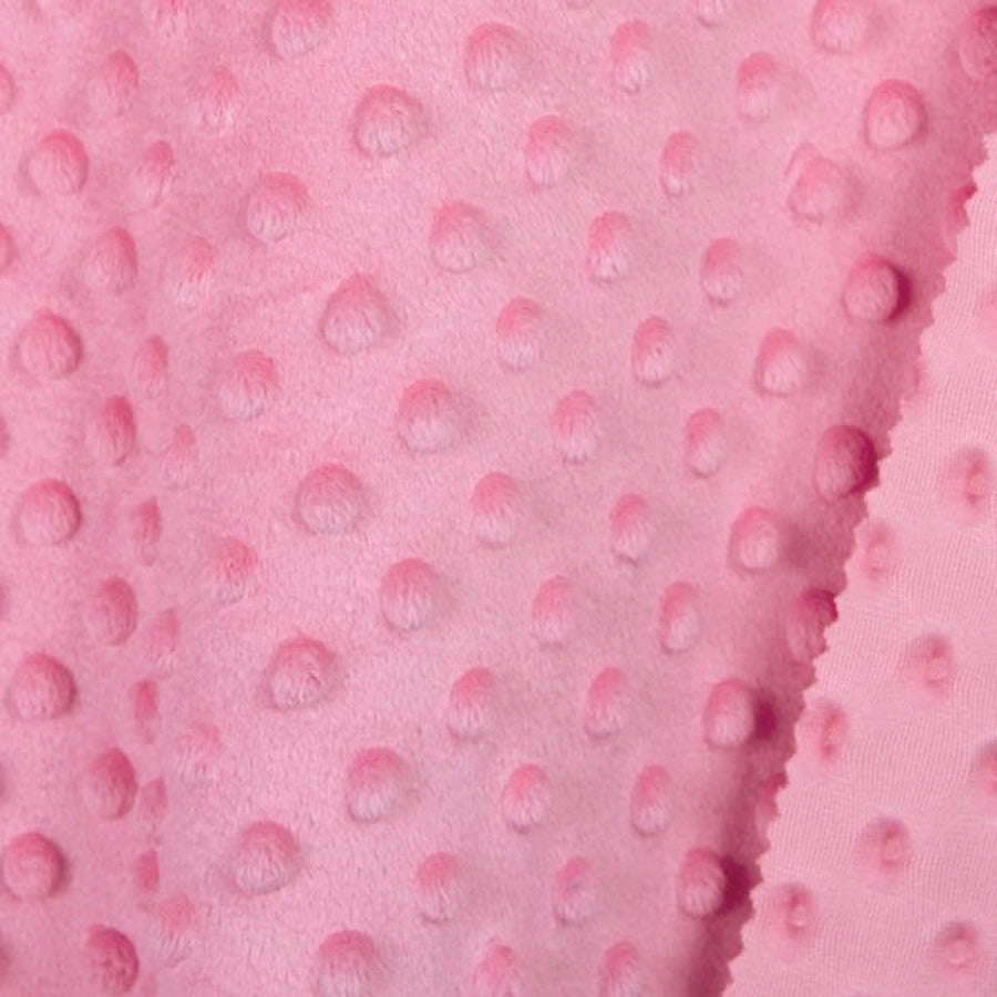Frazada Pink Peonies con Nombre y revés de puntitos
