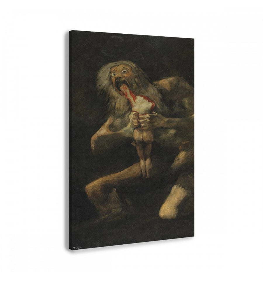 Saturno Devorando A Su Hijo-Francisco de Goya
