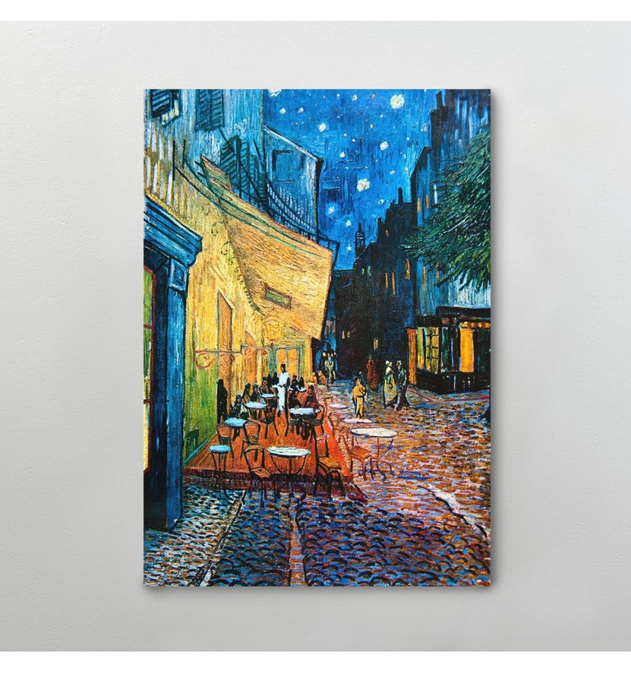 cuadro Terraza de Café por la Noche de Van Gogh cuadro para comedor
