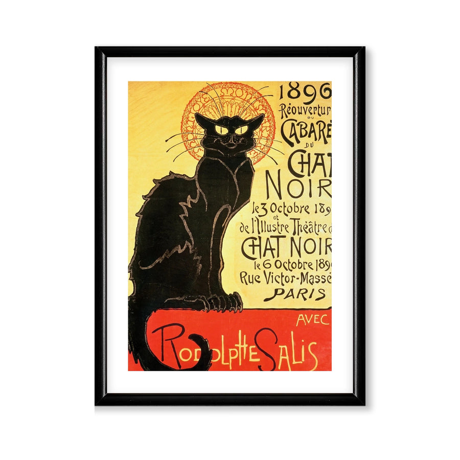 Cuadro del Gato Negro Paris